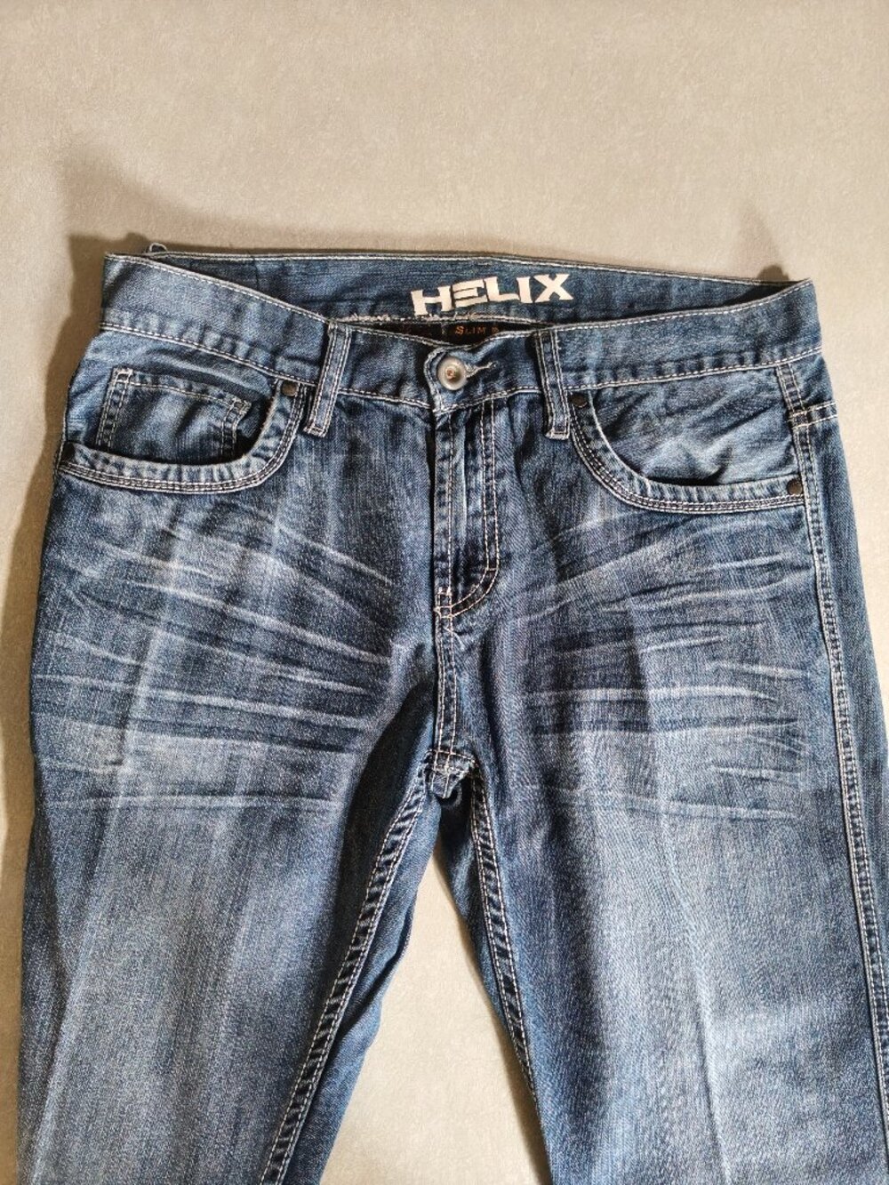 Y2K Helix Denim Jeans/ Size 32